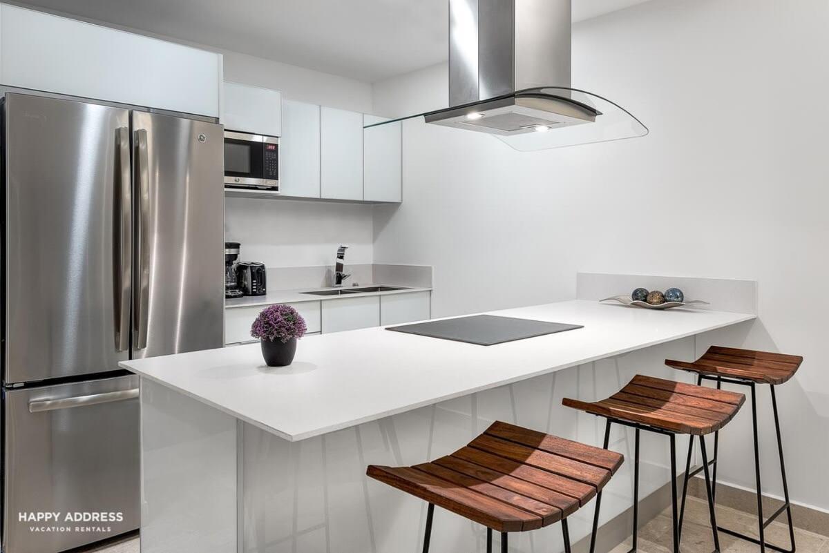 Trendy 1 Bedroom Apartment In Cruz Con Mar Brand New Building Playa del Carmen Eksteriør bilde
